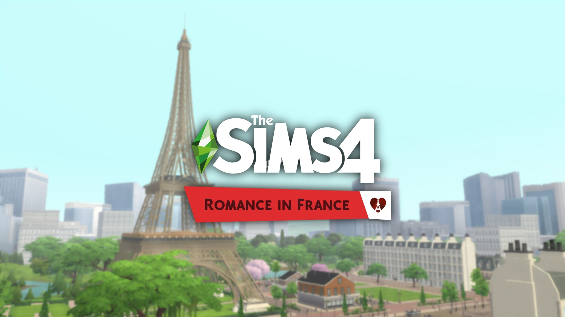 Романтика во Франции "Romance In France Modpack" для Симс 4