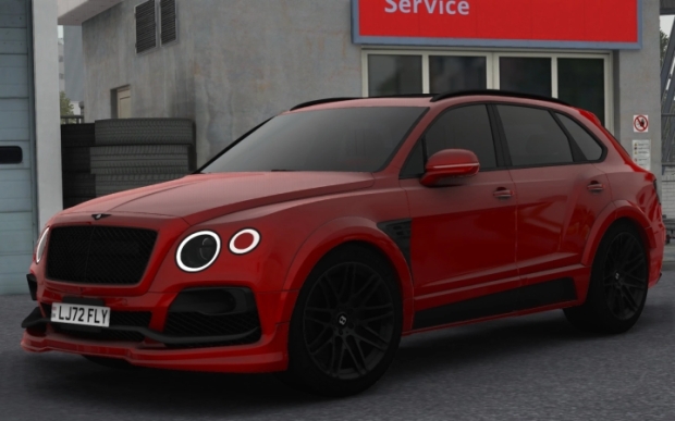 Мод Bentley Bentayga StarTech 2017 для Euro truck simulator 2