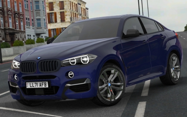 Мод BMW X6 M50d F16 V2.8 для Euro truck simulator 2