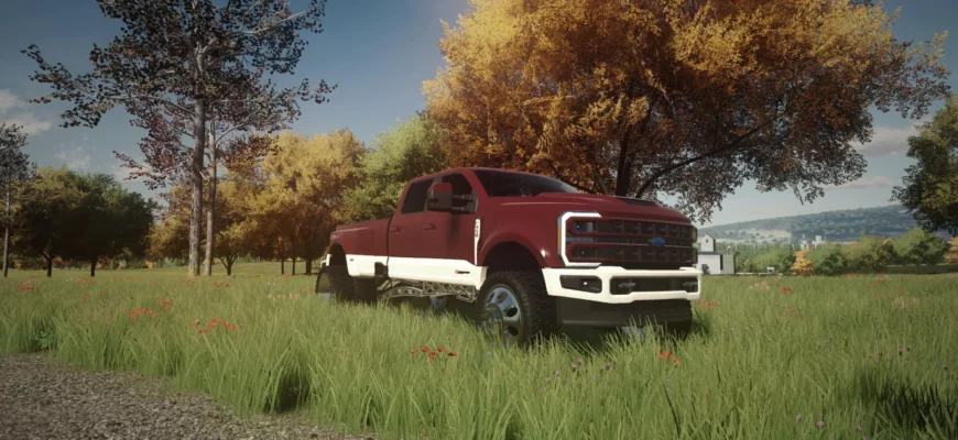 Мод 2024 FORD SUPERDUTY для Farming Simulator 22