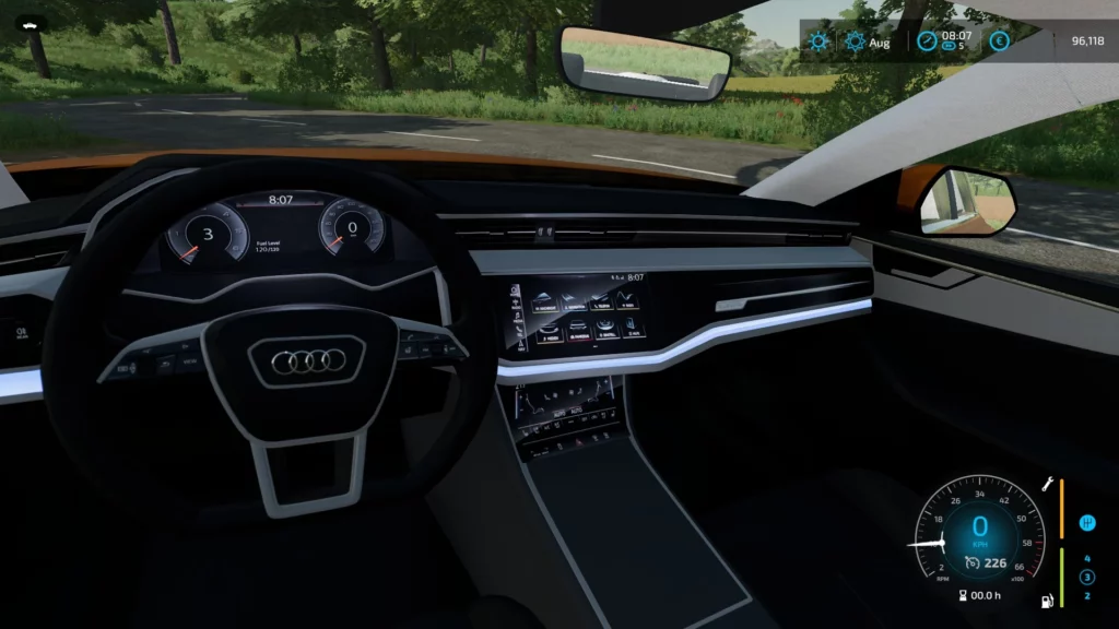 Мод AUDI Q8 для Farming Simulator 22