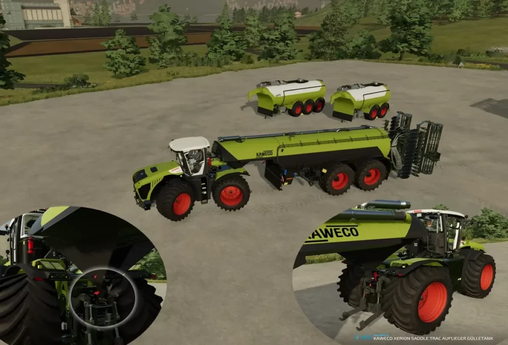 Мод CLAAS XERION5000 VC2.0 V1.1.0.5 для Farming Simulator 22