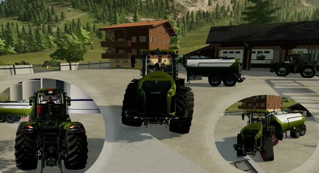 Мод CLAAS XERION5000 VC2.0 V1.1.0.5 для Farming Simulator 22