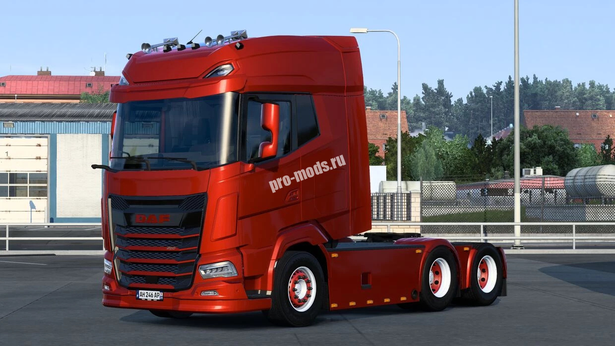 Мод DAF 2021 для Euro truck simulator 2 v 1.48