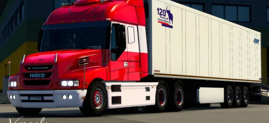 Мод IVECO STRATOR SHOOFER для Euro truck simulator 2