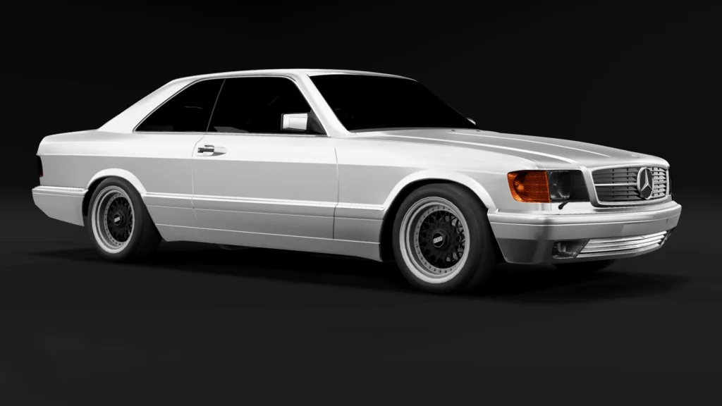 Мод MERCEDES-BENZ C126 V2.2 0.30.X ДЛЯ BEAMNG.DRIVE