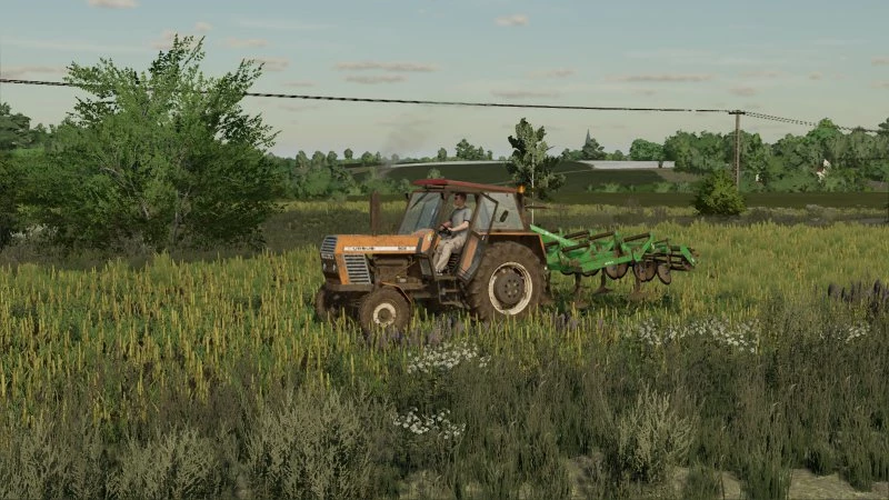 Мод трактор URSUS 4 CYL V1.0.0.0 для Farming Simulator 22