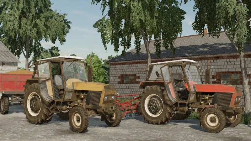 Мод трактор URSUS 4 CYL V1.0.0.0 для Farming Simulator 22