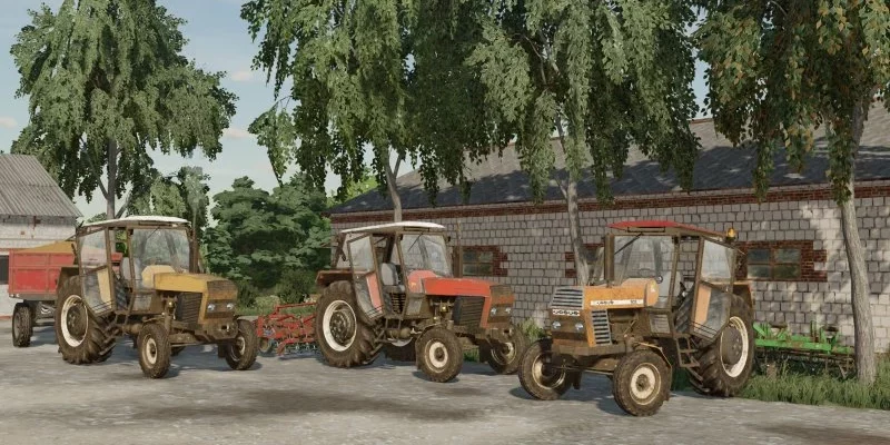 Мод трактор URSUS 4 CYL V1.0.0.0 для Farming Simulator 22