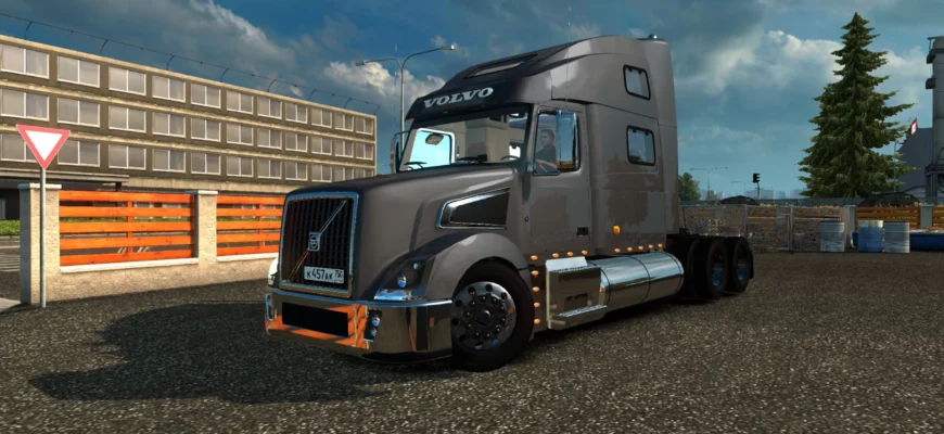 Мод VOLVO VT880 V1.48 для Euro truck simulator 2