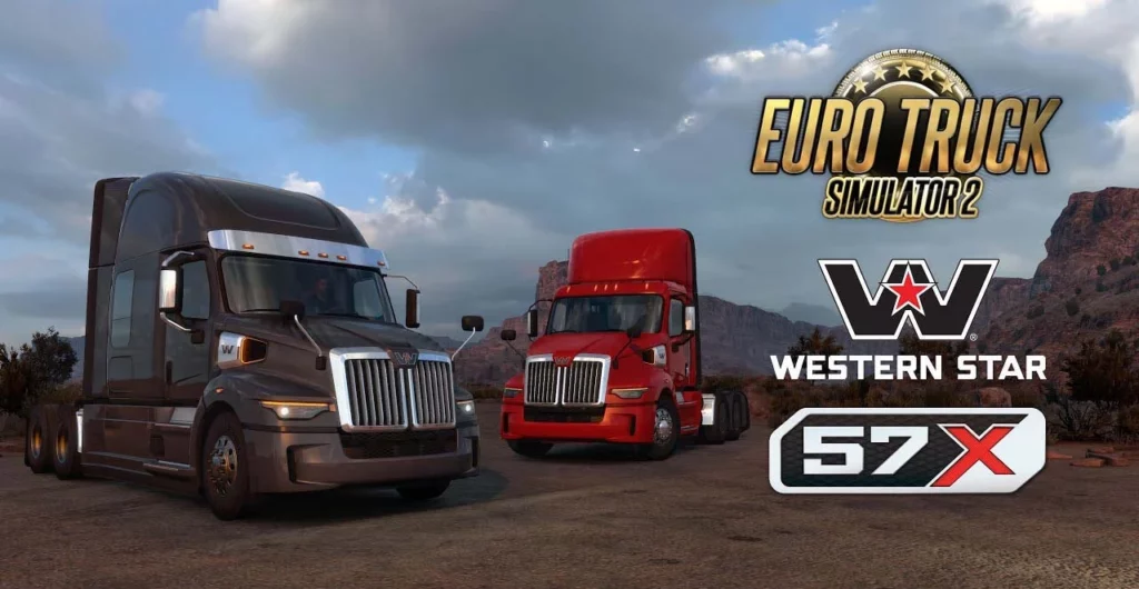 Мод WESTERNSTAR 57X 1.48 для Euro truck simulator 2