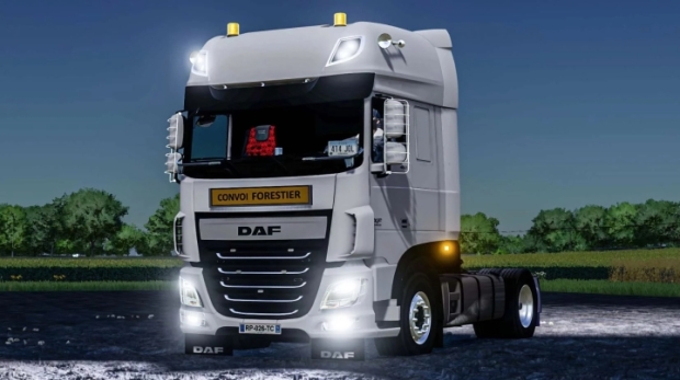 Мод грузовик DAF XF 460 для Farming Simulator 22