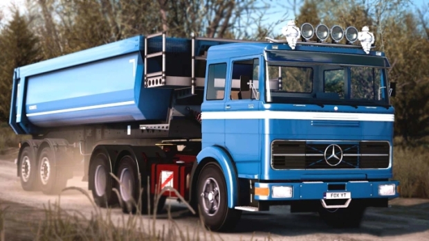 Мод Mercedes LPS 1632 грузовик для Euro truck simulator 2