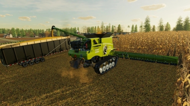 Мод комбайн Reaper 2000 для Farming Simulator 22