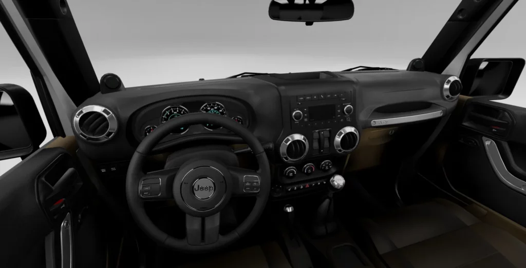 Мод 2007 JEEP WRANGLER 0.30.X ДЛЯ BEAMNG.DRIVE