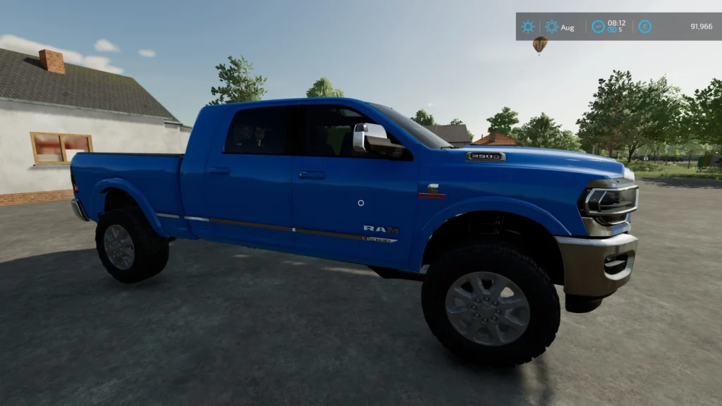 Мод 2021 RAM 2500 MEGACAB V1.0.0.0 для Farming Simulator 22