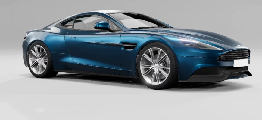 Мод ASTON MARTIN VANQUISH 2013-2015 0.30.X ДЛЯ BEAMNG.DRIVE