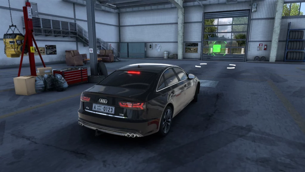 Мод AUDI A6 C7 2015 V1.48 для Euro truck simulator 2