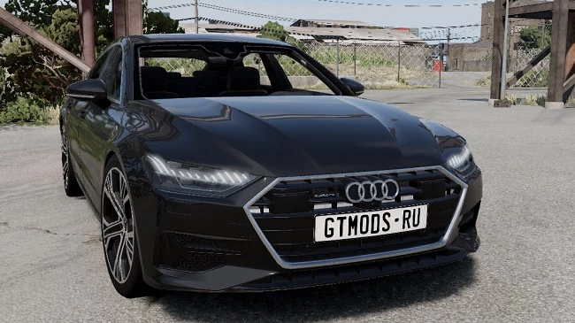 Мод AUDI A7 2020 0.30.X ДЛЯ BEAMNG.DRIVАE