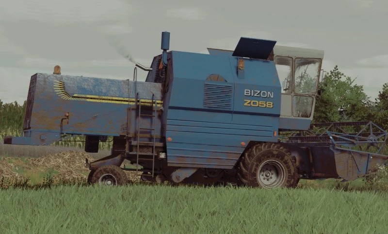 Мод комбайн BIZON REKORD Z058 V1.0.0.0 для Farming Simulator 22