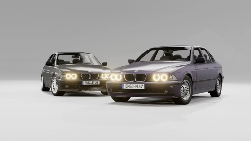 Мод BMW 5-SERIES E39 0.30.X ДЛЯ BEAMNG.DRIVE