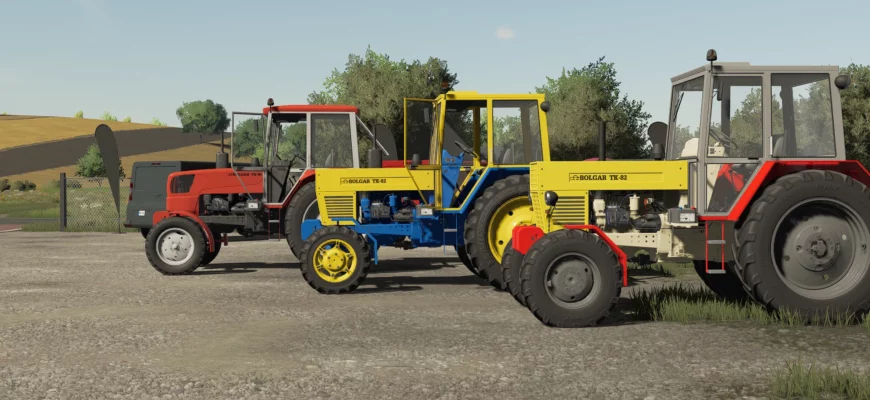 Мод БОРГАР TK80/TK82 для Farming Simulator 22