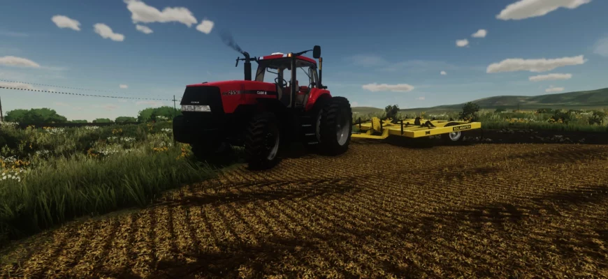 Мод трактор IH MX 4WD V2.0.0.0 для Farming Simulator 22