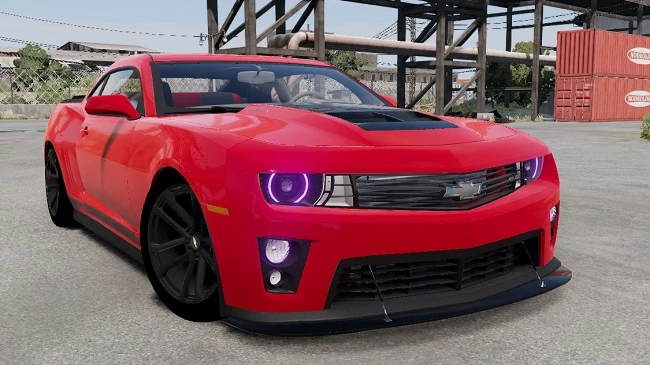 Мод CHEVY CAMARO 5TH GENERATION (2009-2015) ДЛЯ BEAMNG.DRIVАE