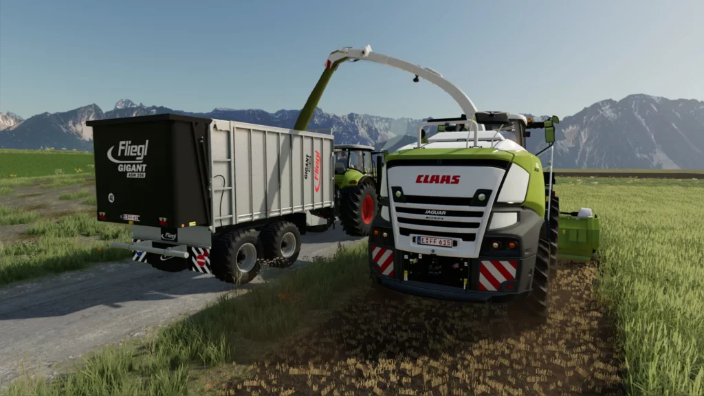 Мод CLAAS JAGUAR 840-870 V1.0.0.0 для Farming Simulator 22