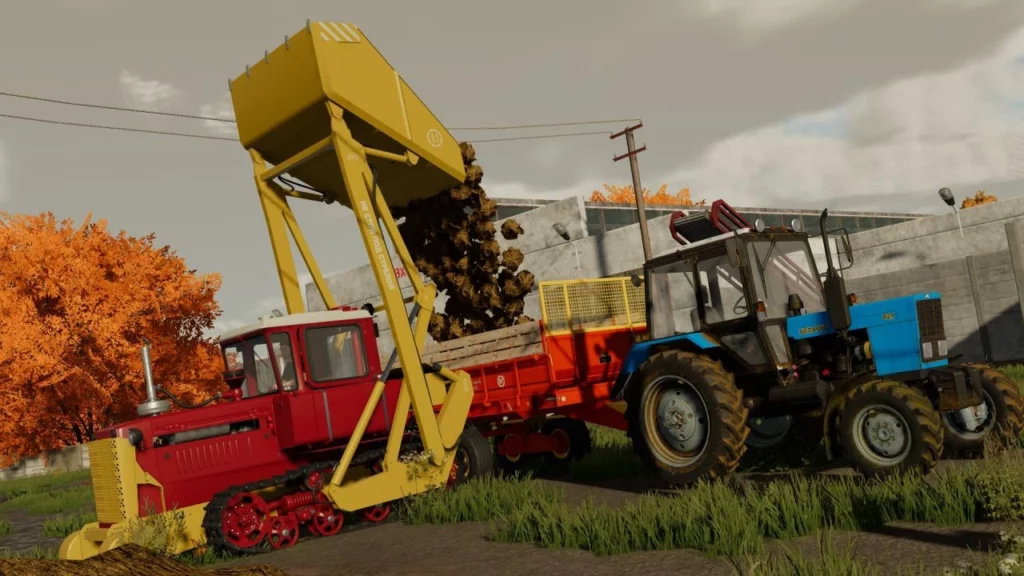 Мод DT-75 ПАК V1.0.0.0 V1.0.0.0 для Farming Simulator 22