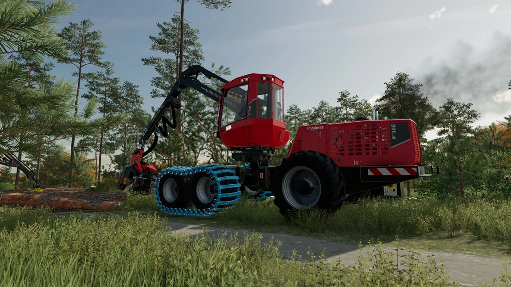 Мод больше дыма с ВЫХЛОПА V1.1.0.1 для Farming Simulator 22