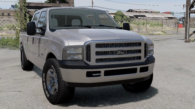 Мод FORD F-250 0.30.X ДЛЯ BEAMNG.DRIVАE