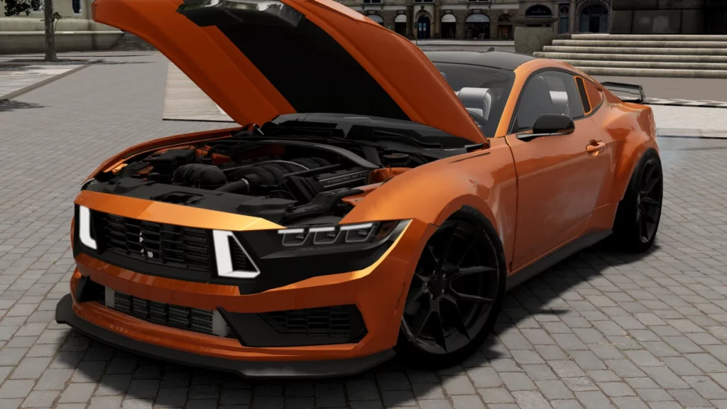 Мод FORD MUSTANG 0.30.X ДЛЯ BEAMNG.DRIVАE