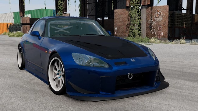 Мод HONDA S2000 AP1 (2003) 0.30.X ДЛЯ BEAMNG.DRIVАE