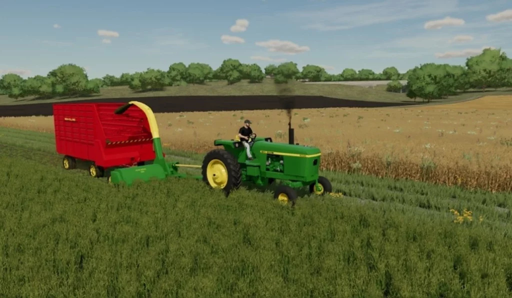 Мод ЦЕПНОЙ ИЗМЕЛЬЧИТЕЛЬ JOHN DEERE 16A V1.0.0.0 для Farming Simulator 22