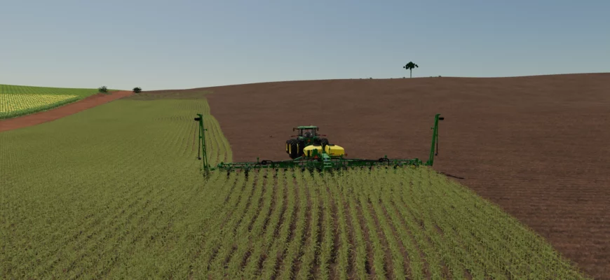 Мод JOHN DEERE 1775 ROWCROP V1.0.0.0 для Farming Simulator 22