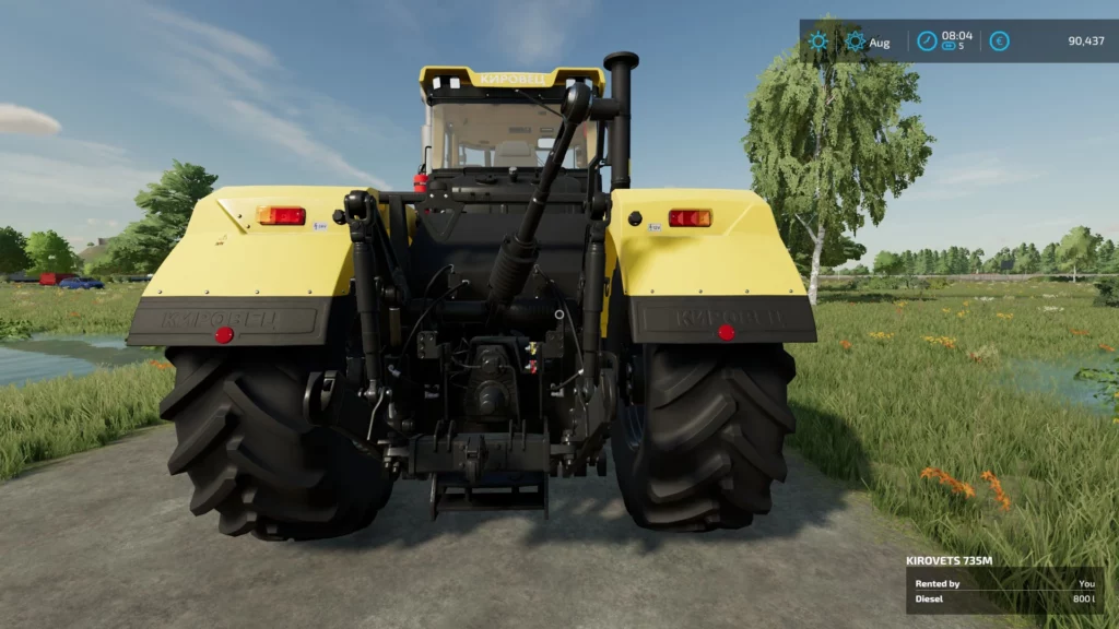 Мод трактор Кировец K-7M V1.0.0.1 для Farming Simulator 22