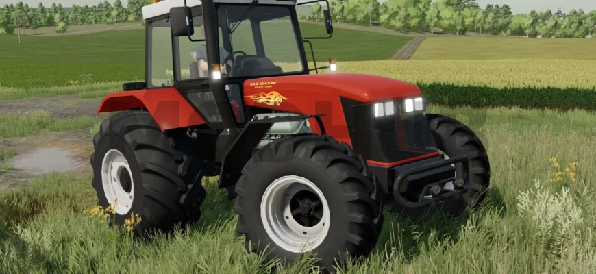 Мод сборка техники КСУ-1/Бизон/МТЗ-3522/PR-F-180/1510Е для Farming Simulator 22