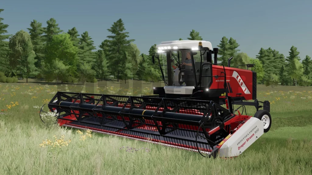 Мод сборка техники KSU-1/BIZON/MTZ-3522/PR-F-180/1510Е для Farming Simulator 22