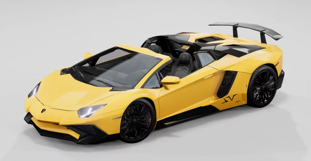 Мод LAMBORGHINI AVENTADOR 0.30.X ДЛЯ BEAMNG.DRIVE