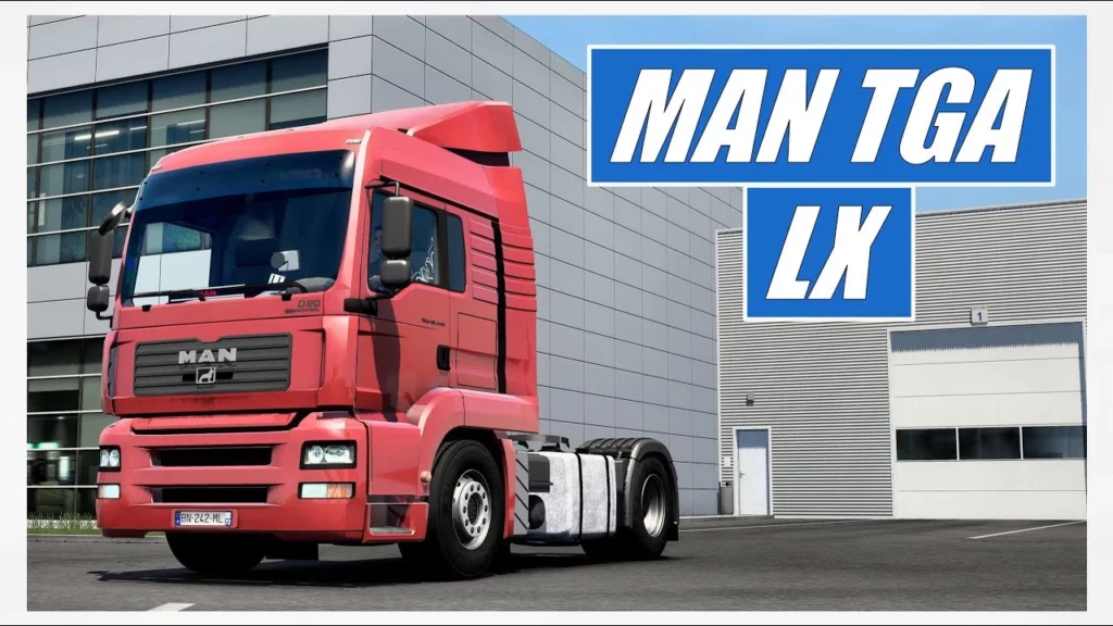 Мод MAN TGA LX 1.48 для Euro truck simulator 2