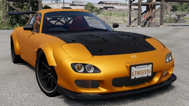 Мод MAZDA RX-7 SPIRIT R (FD3S) 2002 ДЛЯ BEAMNG.DRIVАE