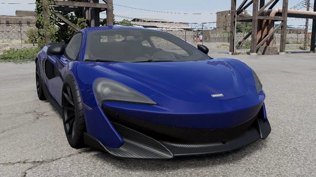 Мод MCLAREN 600LT 2018 0.30.X ДЛЯ BEAMNG.DRIVАE