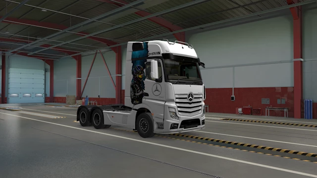 Мод Скин MERCEDES F1 1.48 для Euro truck simulator 2