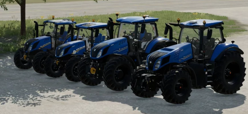 Мод NEW HOLLAND PACK V1.2.0.0 для Farming Simulator 22