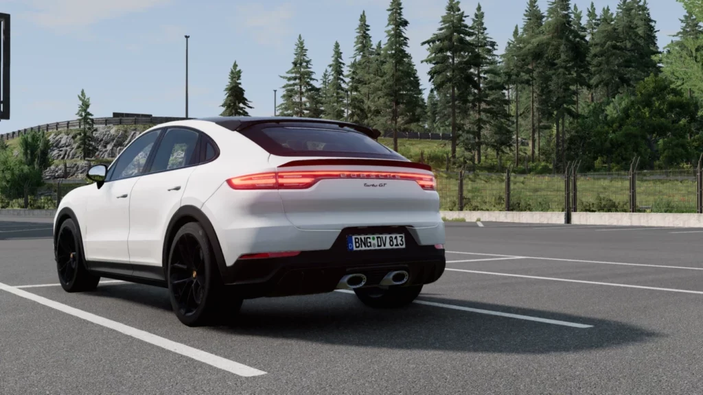 Мод PORSCHE CAYENNE GT TURBO 0.30.X ДЛЯ BEAMNG.DRIVE