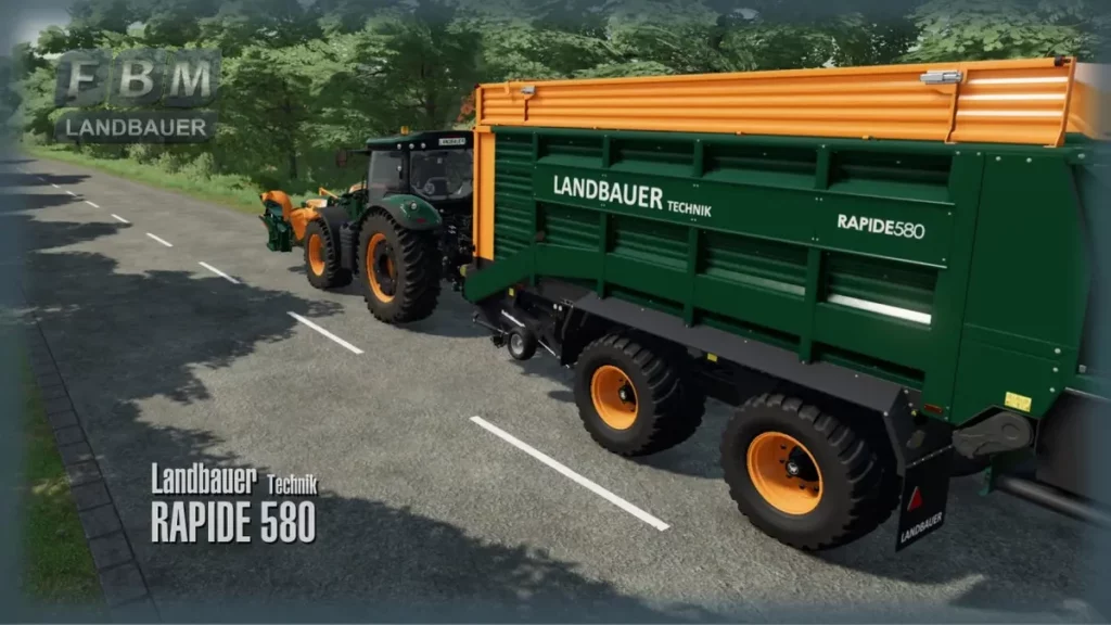 Мод RAPIDE 580 LE V1.3.0.0 для Farming Simulator 22