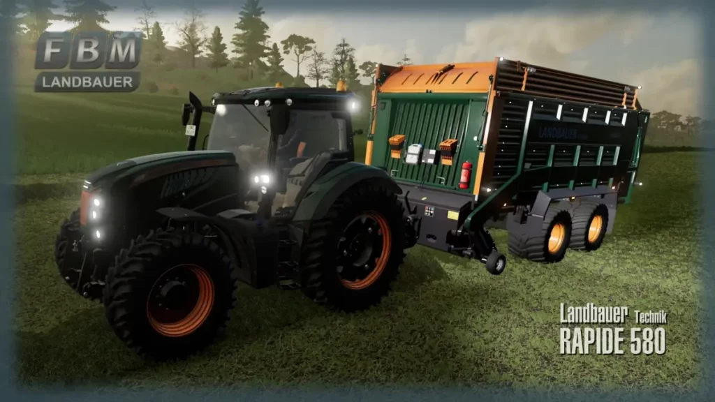 Мод RAPIDE 580 LE V1.3.0.0 для Farming Simulator 22