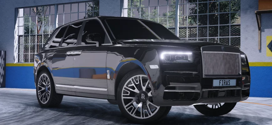 Мод ROLLS-ROYCE CULLINAN 0.30.X ДЛЯ BEAMNG.DRIVE