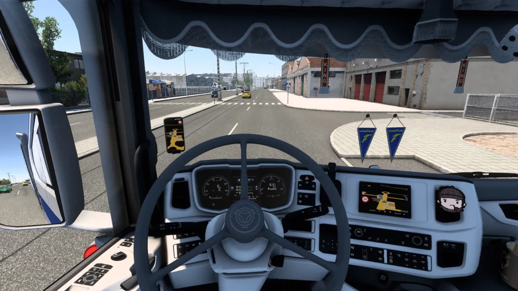 Мод SCANIA R580 V1.48.5 для Euro truck simulator 2